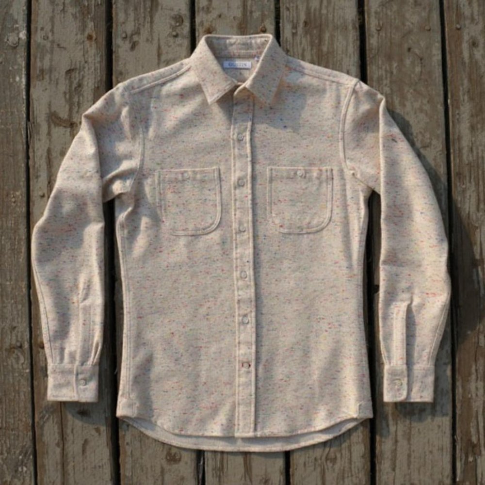 Gustin Rainbow Monster NEP Flannel Shirt - Size L